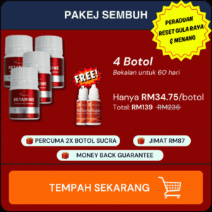 Betarine Set 4 Botol Promo