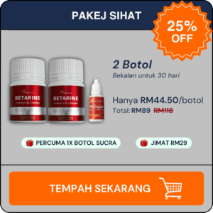 Betarine Set 2 Botol Promo