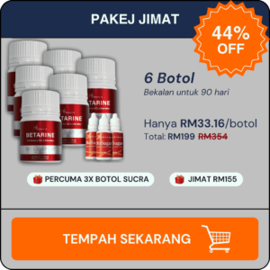 Betarine Set 6 Botol Promo